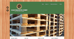 Desktop Screenshot of crpallets.com